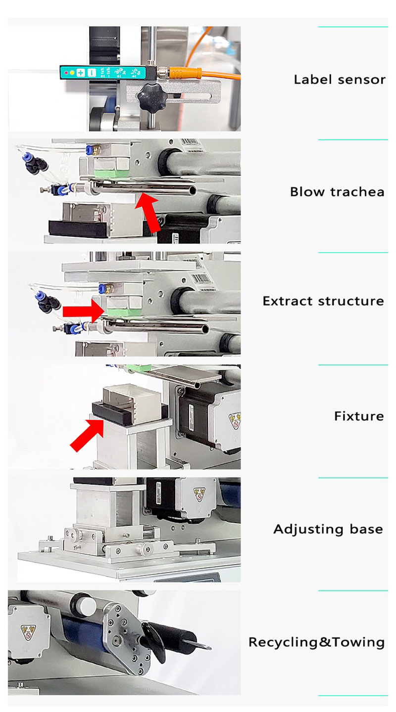 VK-T802 Semi Automatic Flat Label Applicator