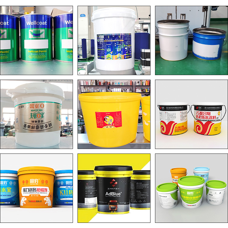 VK-T809 Semi Automatic Bucket Label Applicator Machine