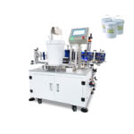 VK-T809 Semi Automatic Bucket Label Applicator Machine