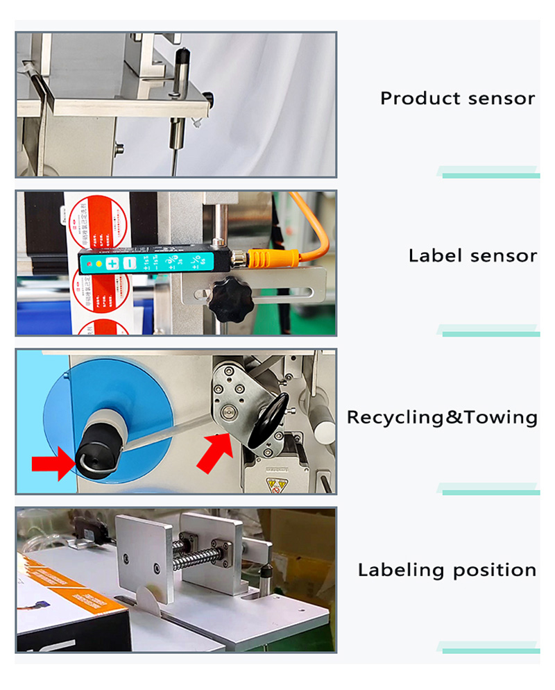 VK-T812 Semi Automatic Corner Wrap Label Applicator